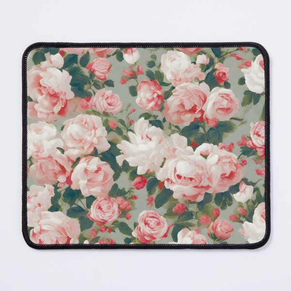 Item preview, Kiss me in the garden - flower pattern design designed and sold by fl0werfact0ry.