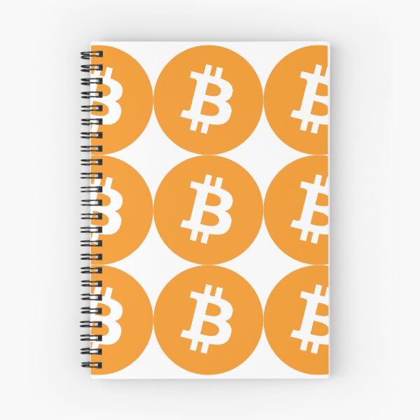Item preview, Monogram Orange Bitcoin Logos designed and sold by NoCompetition.