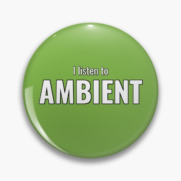 Artikelvorschau, Ich höre Ambient-Musik entworfen und verkauft von MusicArtAndGrind.