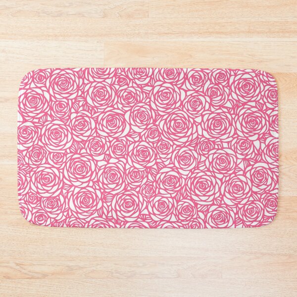 Item preview, Hot Pink Surreal rose pattern designed and sold by Pixevol.
