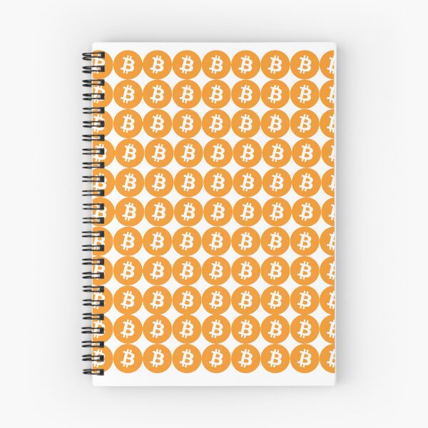 Item preview, Orange Bitcoin Logos Monogram designed and sold by NoCompetition.