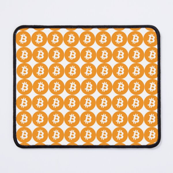 Item preview, Orange Bitcoin Logos Monogram designed and sold by NoCompetition.