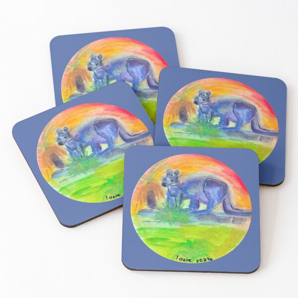 Item preview, A Cute Blue Roo designed and sold by Lanie B Meyer.