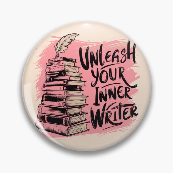 Item preview, Unleash Your Inner Writer - Inspirational Book Lover Design for Journaling Enthusiasts designed and sold by FebricFusion.