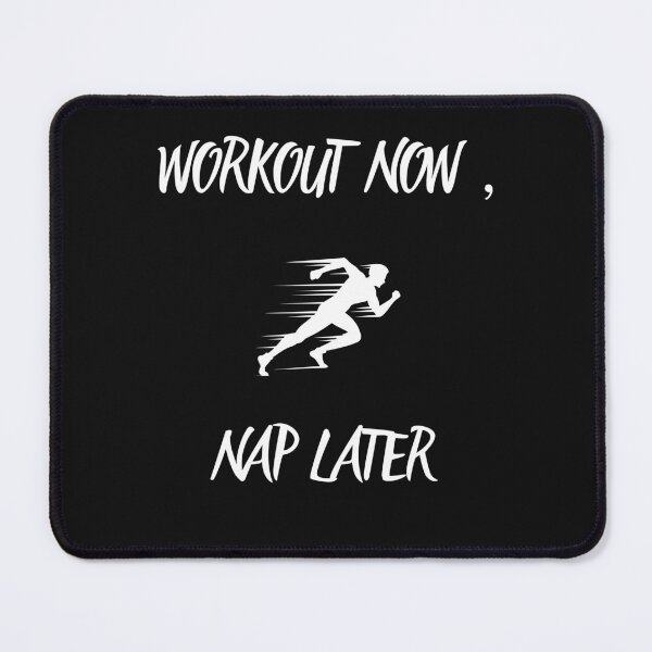 Item preview, WORKOUT NOW , NAP LATTER || ANYTIME FITNESS designed and sold by GlamfulDesign.