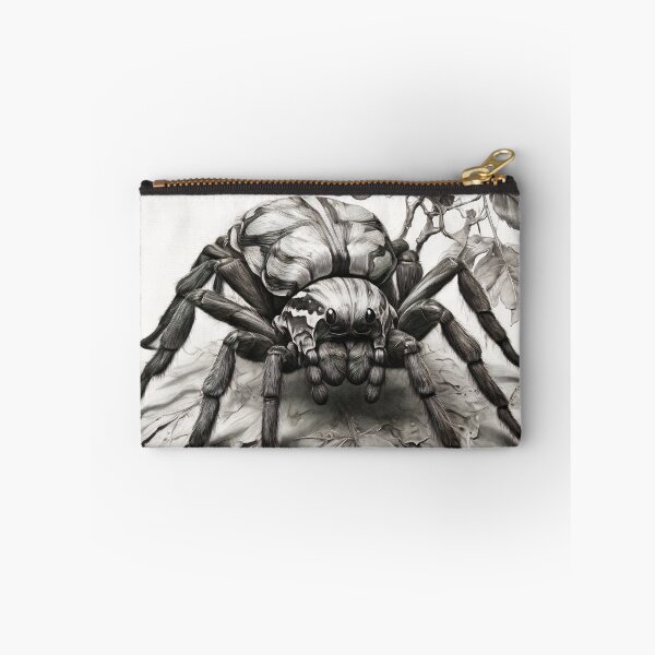 Item preview, Black and white Tarantula pencil drawing designed and sold by Pencil-Art.