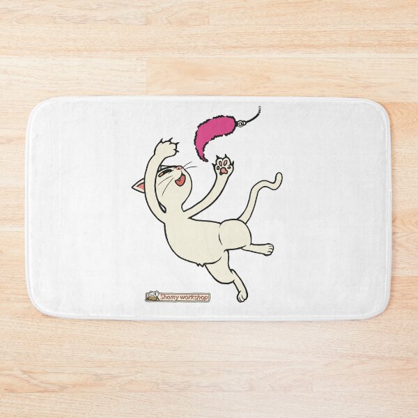 Item preview, jumping cat designed and sold by shamyworkshop.