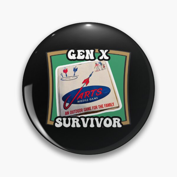 Item preview, I Survived Lawn Darts- JARTS - 80s toys - LAWN DART SURVIVOR - GenX - 80s games - Vintage Games designed and sold by originalsusie.