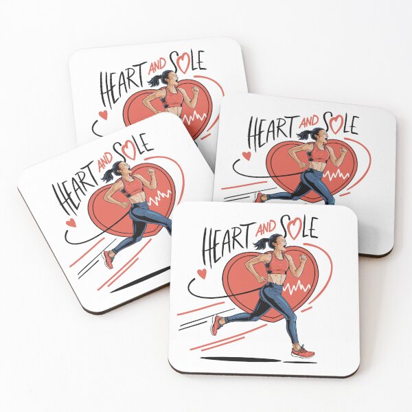 Item preview, Heart and Sole Jogging Woman designed and sold by JPees.