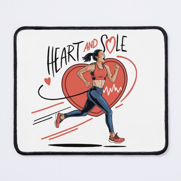Item preview, Heart and Sole Jogging Woman designed and sold by JPees.