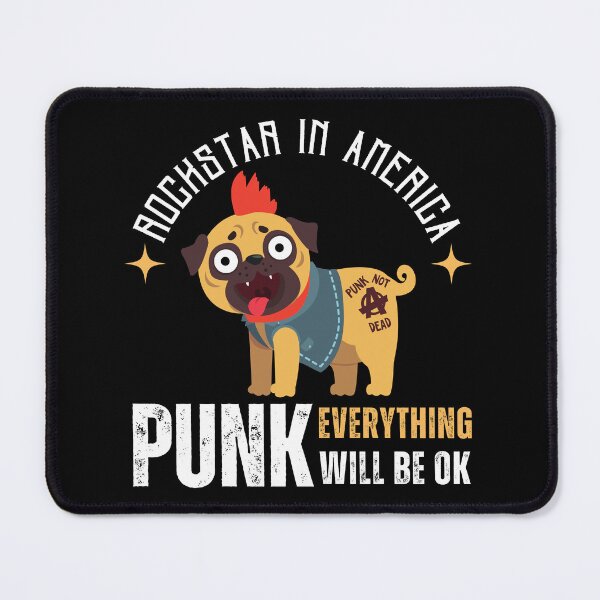 Item preview, Rock Star Dog Punk designed and sold by CHANCHANAI.