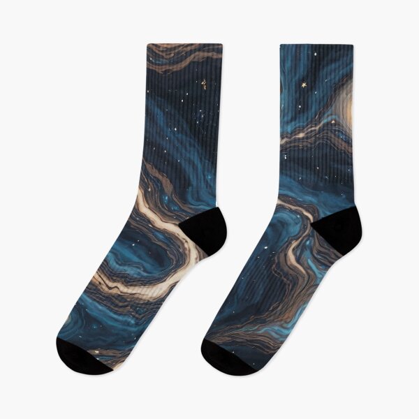 Item preview, Flowing Universe: Abstract Cosmic River designed and sold by Slick-Waffles.