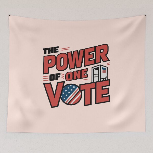 Item preview, Keep Democracy Alive - Patriotic USA Election Design for Voters designed and sold by FebricFusion.