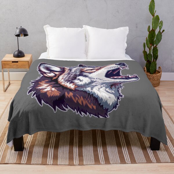 Item preview, Howling Wolf designed and sold by Furriesandmore.