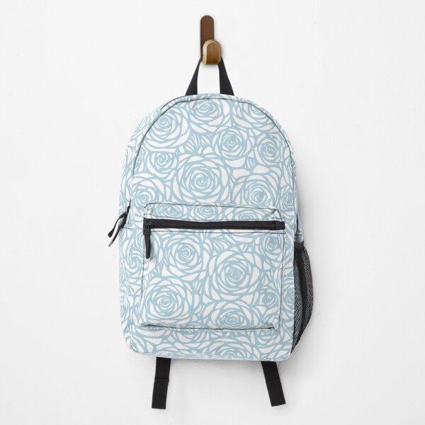 Item preview, Baby Blue Surreal rose pattern designed and sold by Pixevol.