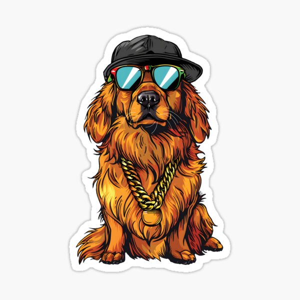 Item preview, Hip-Hop-Retriever-Stimmung designed and sold by thessukie.