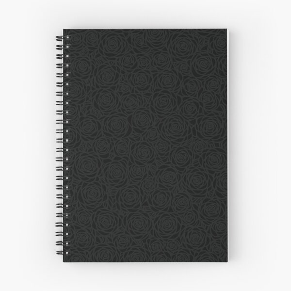 Item preview, Black Surreal rose pattern designed and sold by Pixevol.