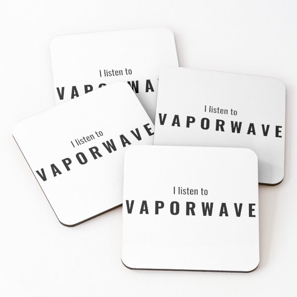 Item preview, I listen to Vaporwave music designed and sold by MusicArtAndGrind.