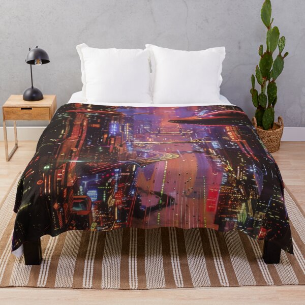 Item preview, Neon Skyline Dreamscape designed and sold by palmyst.