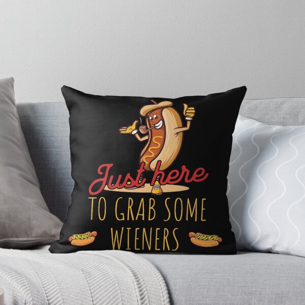 Item preview, Grab Some Wieners 4th Of July American Flag Retro designed and sold by LuminOrb.