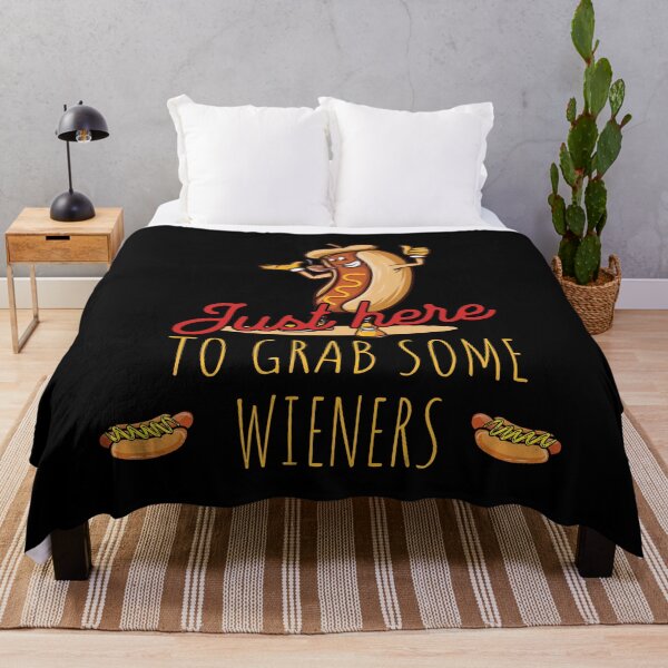 Item preview, Grab Some Wieners 4th Of July American Flag Retro designed and sold by LuminOrb.