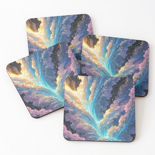Item preview, Celestial Cascade: Cosmic Waterfall Art designed and sold by Slick-Waffles.