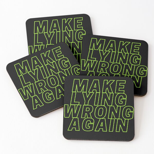 Item preview, Make Lying Wrong Again designed and sold by LIK  IE'S.