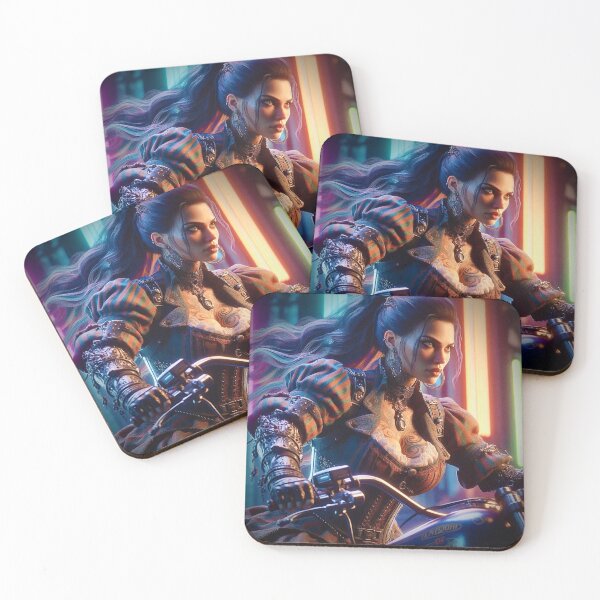 Item preview, Title: "Neon Biker Baroness Ghost Archer Illusions designed and sold by Ghost Archer Illusions.
