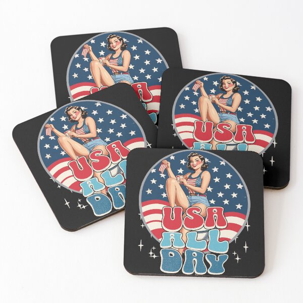 Item preview, Retro Vintage Design Ready To Mingle 4th Of July designed and sold by LuminOrb.