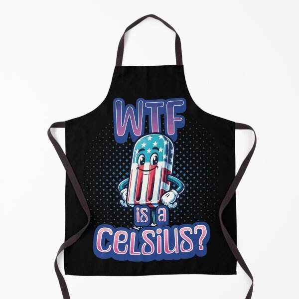 Item preview, Wtf Is Celsius American Popsicles Funny Metric Pun designed and sold by LuminOrb.