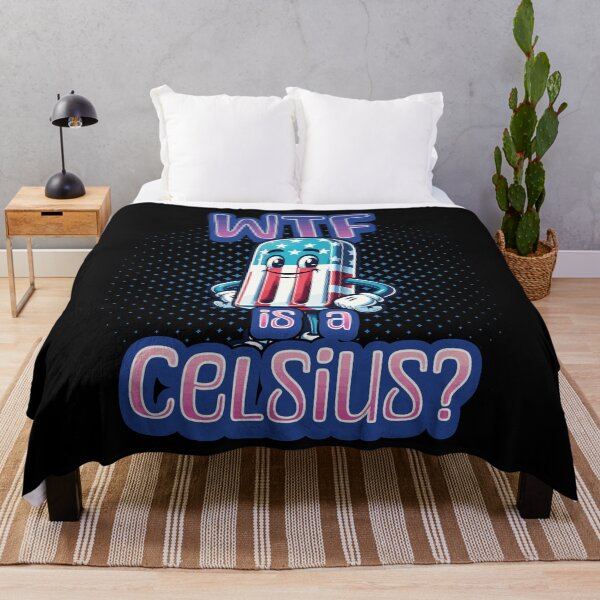 Item preview, Wtf Is Celsius American Popsicles Funny Metric Pun designed and sold by LuminOrb.