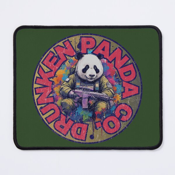 Item preview, Drunken Panda Co. designed and sold by pUNKnown.