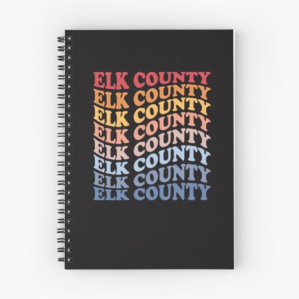 Item preview, Elk County Groovy Retro Sunset Nature designed and sold by dbreeze10.