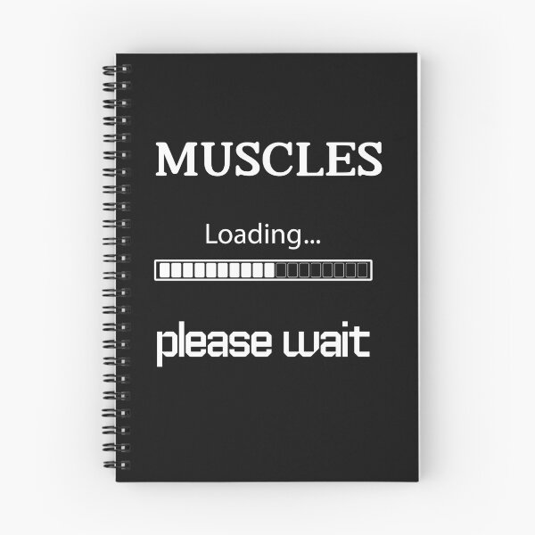 Item preview,  MUSCLES LOADING please wait  || ANYTIME FITNESS designed and sold by GlamfulDesign.