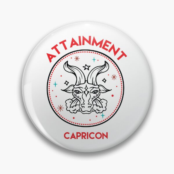 Item preview, Attainment Capricorn Zodiac Sign Artwork  Ambitious and Goal-Oriented Design designed and sold by deepbalance.