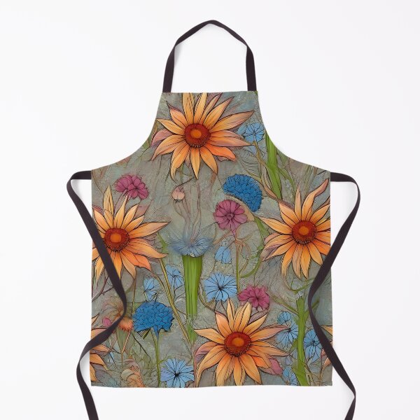 Item preview, Vintage Golden Chamomile Flower Field designed and sold by MadnessEnvelope.