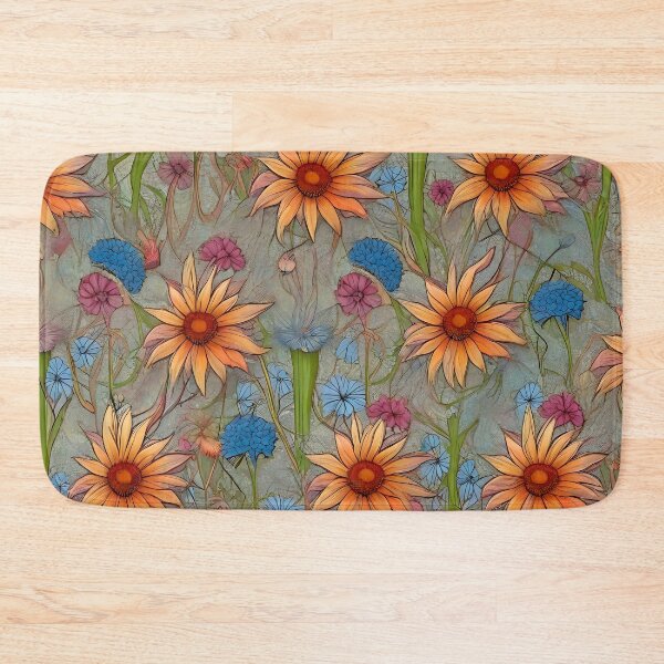 Item preview, Vintage Golden Chamomile Flower Field designed and sold by MadnessEnvelope.
