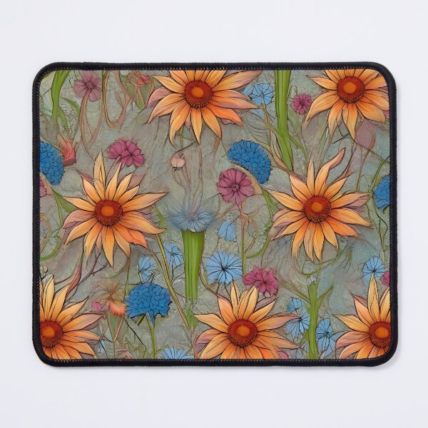 Item preview, Vintage Golden Chamomile Flower Field designed and sold by MadnessEnvelope.