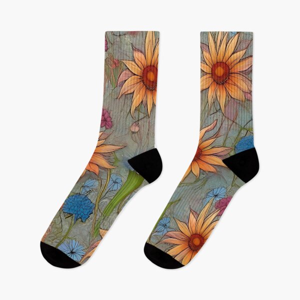 Item preview, Vintage Golden Chamomile Flower Field designed and sold by MadnessEnvelope.