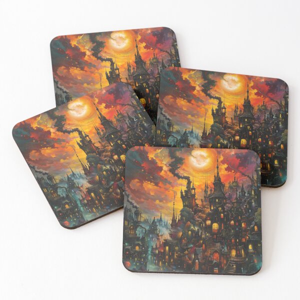 Item preview, Enchanted Gothic Cityscape designed and sold by palmyst.