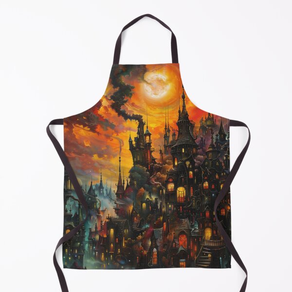 Item preview, Enchanted Gothic Cityscape designed and sold by palmyst.