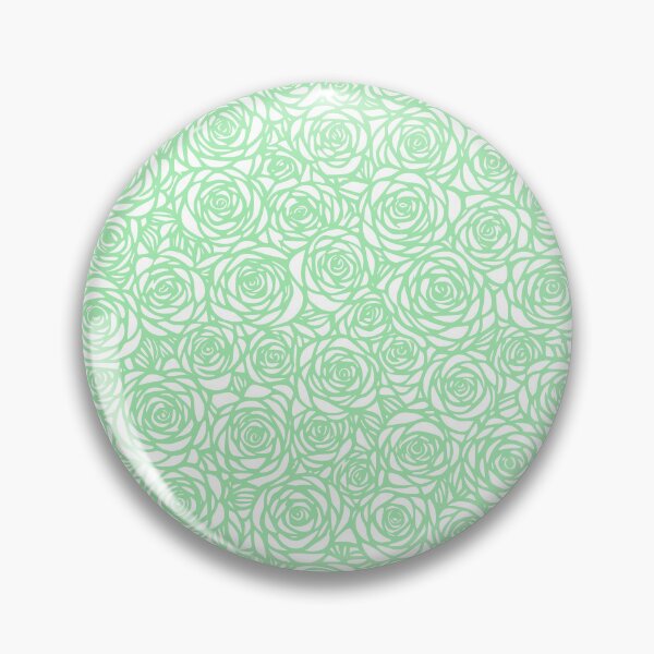 Item preview, Green Surreal rose pattern designed and sold by Pixevol.
