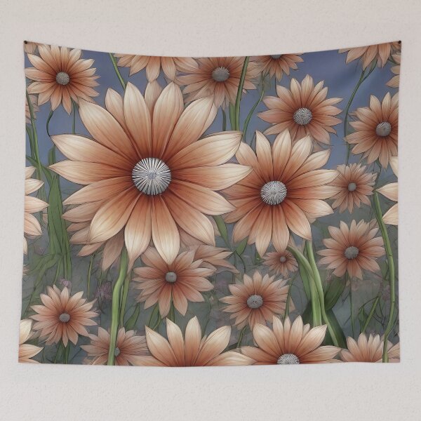 Item preview, Vintage Summer Flowers - Flower Field Aesthetic designed and sold by MadnessEnvelope.