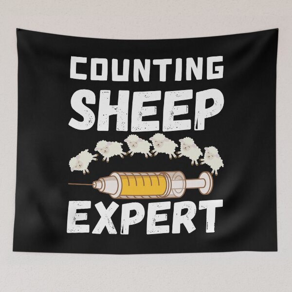 Item preview, Counting Sheep Expert designed and sold by AvenueOfFulfill.