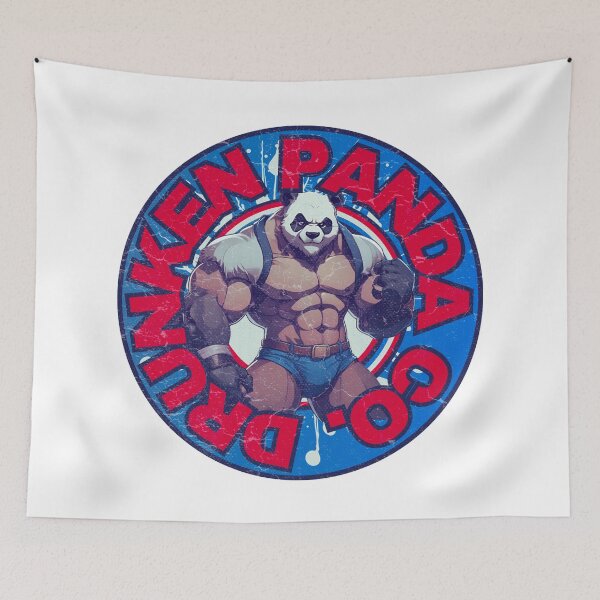 Item preview, Drunken Panda Co. designed and sold by pUNKnown.