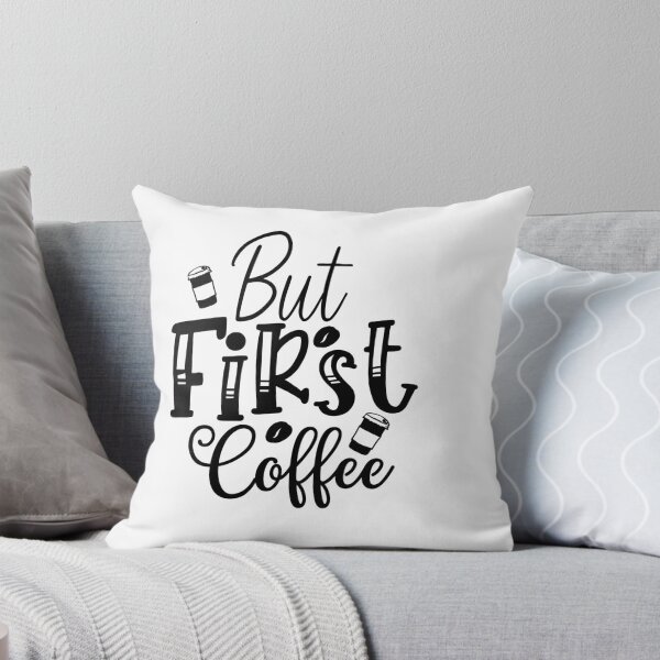 Item preview, But First Coffee designed and sold by LuminousThreads.