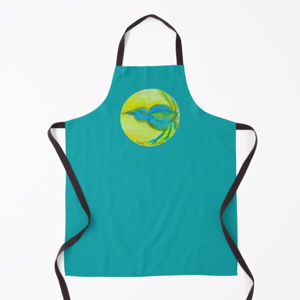 Item preview, Watercolour Twelve-wired bird-of-paradise in Blue designed and sold by Lanie B Meyer.