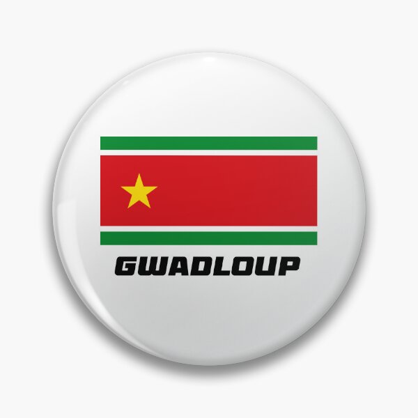 Item preview, GWADLOUP FLAG designed and sold by ShinePixs.