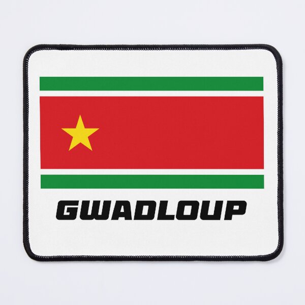 Item preview, GWADLOUP FLAG designed and sold by ShinePixs.