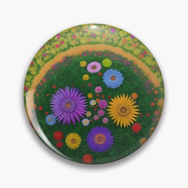 Item preview, Circle of Flowers - Flower Field Fantasy designed and sold by MadnessEnvelope.